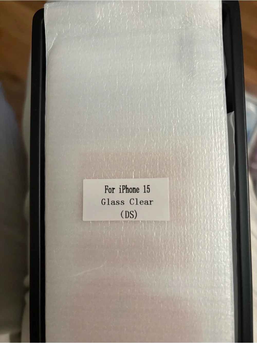 TAURI 5 in 1 Clear Case Set for iPhone 15 Shockproof Cover Screen Lens Protector